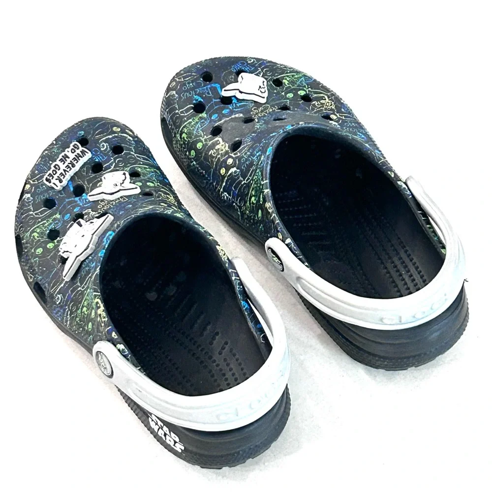 CROCS Star Wars Kids - Black, Blue, and Green - Picture 1 of 5